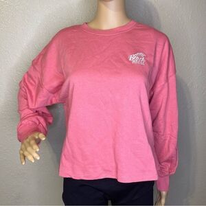 NWT Wild Skye Coral Beach Please Sweatshirt Size Large